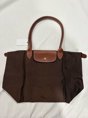 longchamp le pliage original large tote bag | color: mocha